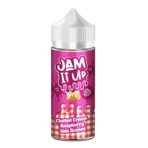 Jam it Up clotted cream and raspberry jam scones 100ml eliquid