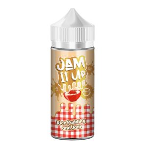Jam it up rice pudding and jam 100ml eliquid.