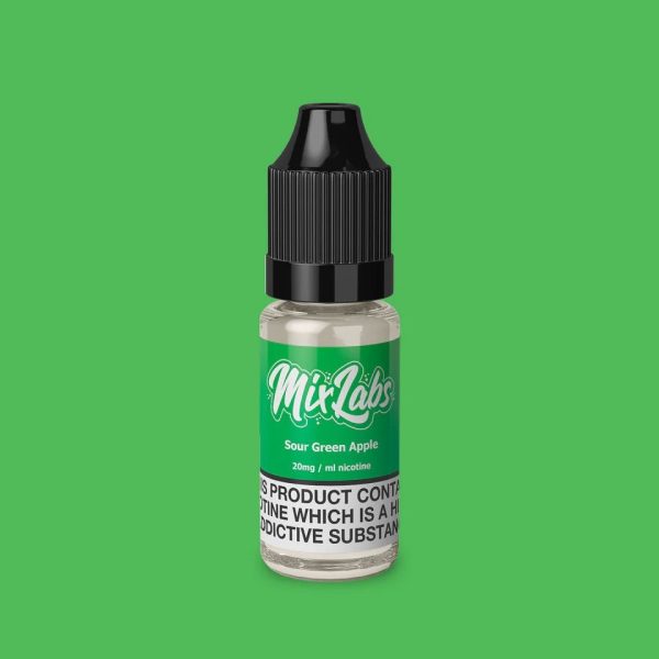 Sour green apple mix labs nic salts