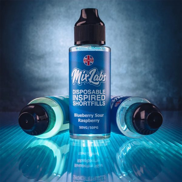 Blueberry Sour Raspberry Mix Labs Shortfill 100ml