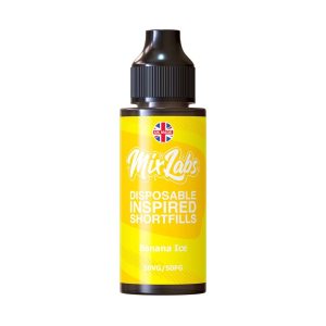 Mix labs Banana Ice 100ml short fill