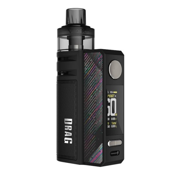 Voopoo Drag E60 Obsidian black vape kit
