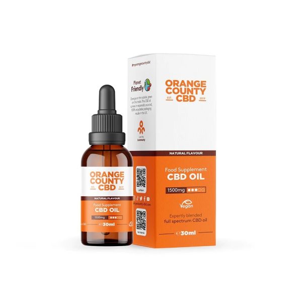 1500mg full spectrum CBD oil (30ml) by Orange County CBD