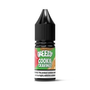 Greedy Bear Cookie Cravings 10ml nic salts 10mg 20mg