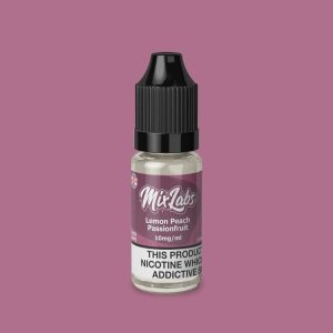 Lemon Peach Passionfruit Mix Labs 10ml nic salts