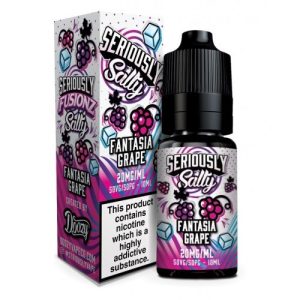 Doozy Seriously Salty Fusionz fantasia Grape Nic Salt