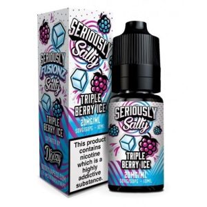 Doozy Seriously Salty fusionz triple berry ice nic salt