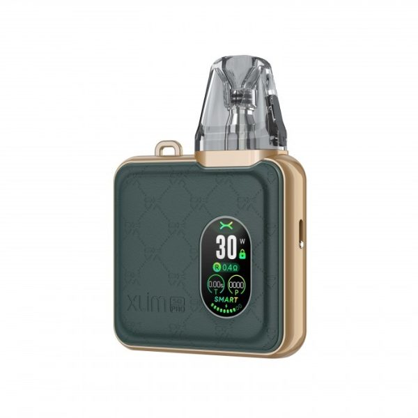 Oxva Xlim SQ Pro - Green Leather