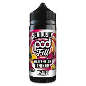 Doozy Vape watermelon Lemonade Seriously Pod Fill 100ml e-liquid