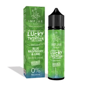 Blue Raspberry & Lime - Lucky Thirteen - Impjar - 50/50 - 50ml