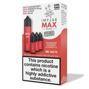 Strawberry Raspberry Cherry Ice - Imp Jar MAX - 60ml