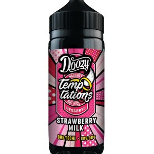 Strawberry Milk - Doozy - Temptations - 100ml