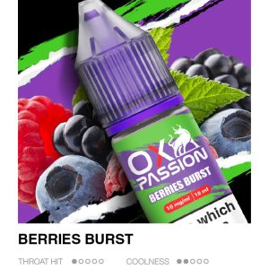 Ox Passion berries burst 10ml nic salts