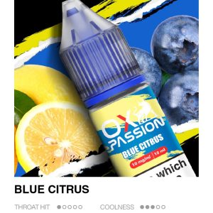 Ox Passion Blue Citrus 10ml nic salts