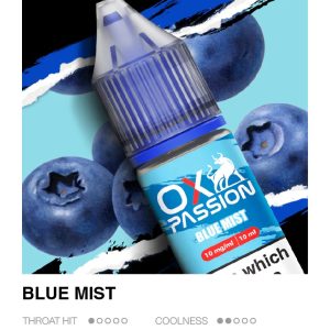 Ox Passion Blue Mist 10ml Nic salt