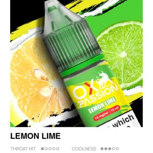 Ox Passion Lemon Lime 10ml nic salts