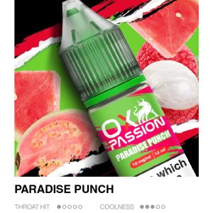 Ox Passion Paradise Punch 10ml nic salts