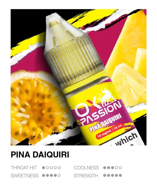 Ox Passion Pina Daiquiri 10ml nic salts