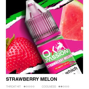 Ox Passion Strawberry Melon 10ml nic salts