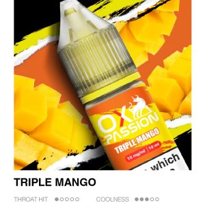 Ox Passion Triple Mango 10ml nic salts