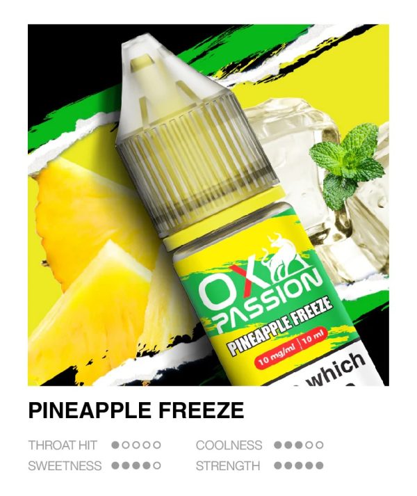 Ox Passion Pineapple Freeze 10ml nic Salt