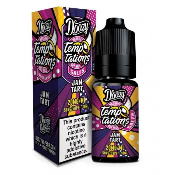 Jam Tart - Doozy - Temptations - Nic Salt