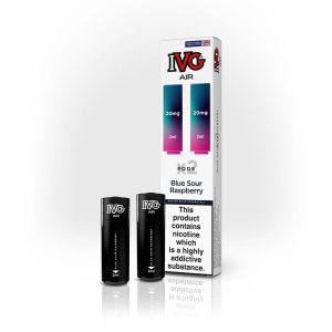 Blue Sour Raspberry - IVG Air Pods - 2 pack