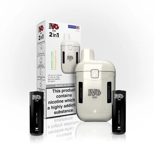 IVG Air 2-in-1 Prefilled Starter Kit - 20mg - Cream edition