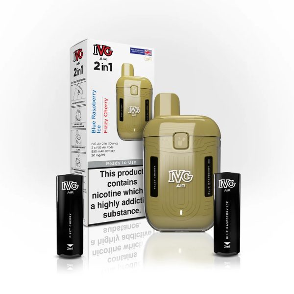 IVG Air 2-in-1 Prefilled Starter Kit - 20mg - gold Edition
