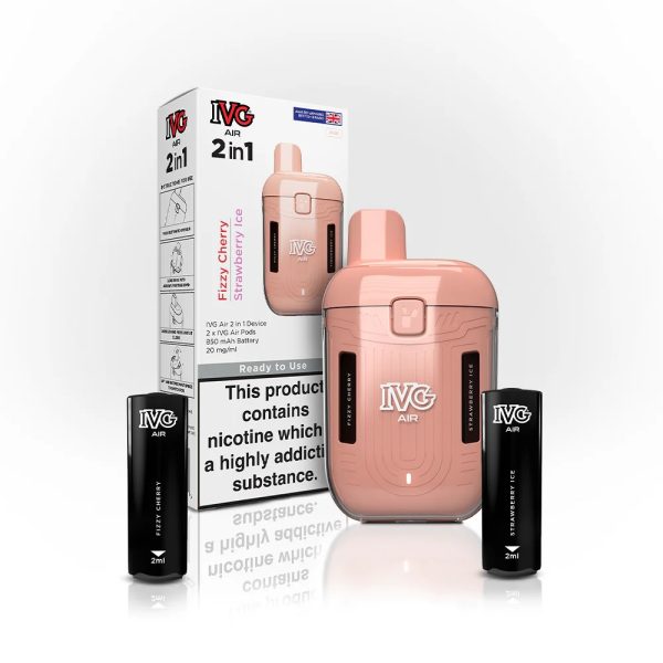 IVG Air 2-in-1 Prefilled Starter Kit - 20mg - Pink Edition