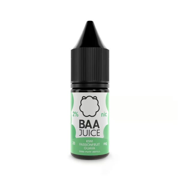 Kiwi Passionfruit Guava Baa Juice Nic Salt