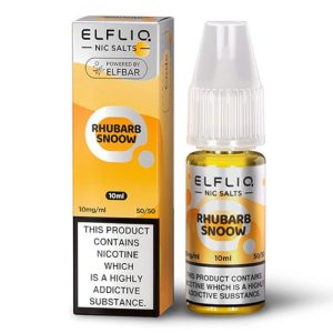 Rhubarb Snoow Elfliq Nic Salt 10ml