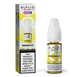 Banana Ice Elfliq Nic Salt 10ml