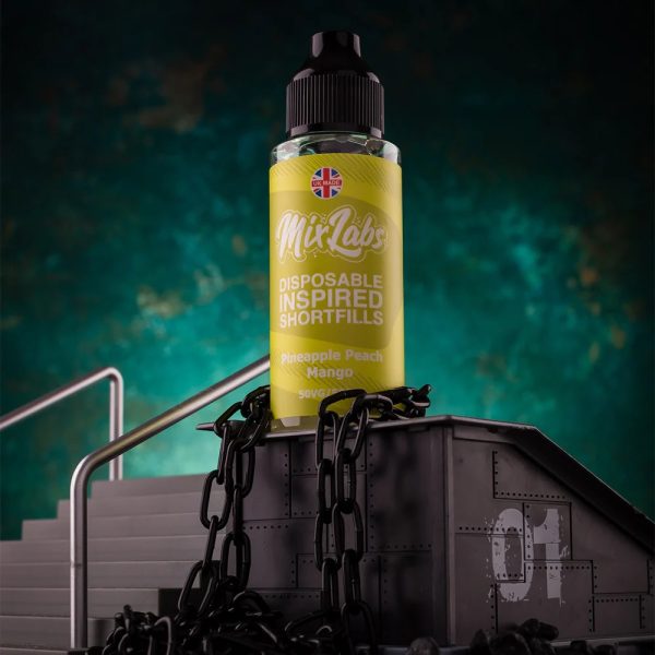 Pineapple Peach Mango Mix Labs Shortfill 100ml