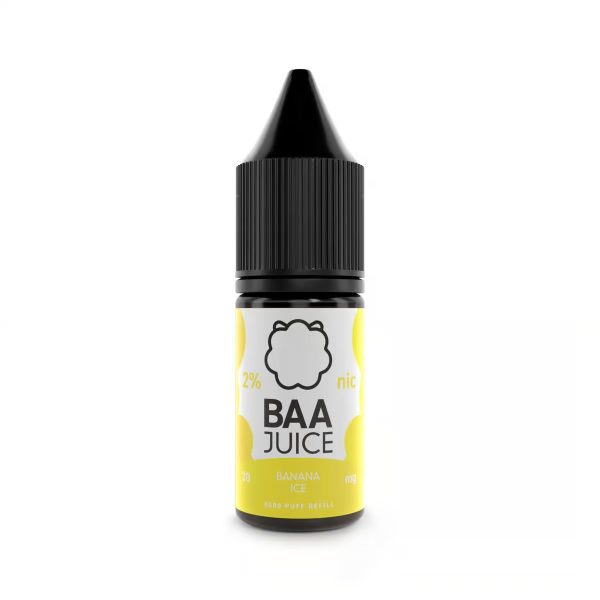 Banana Ice Baa Juice Nic Salt