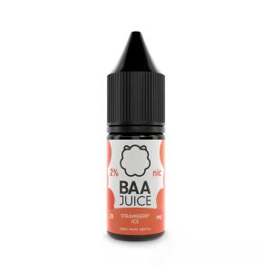 Strawberry Ice Baa Juice Nic Salt