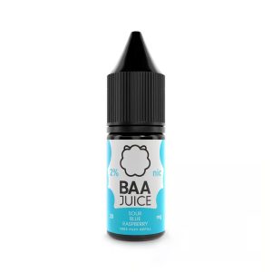 Sour Blue Raspberry Baa Juice Nic Salt