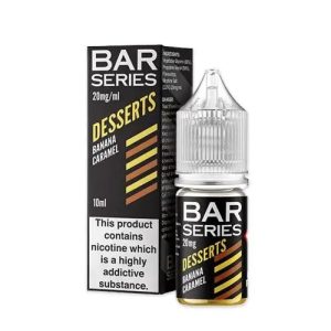 Banana Caramel BAR SERIES Desserts Nic Salt