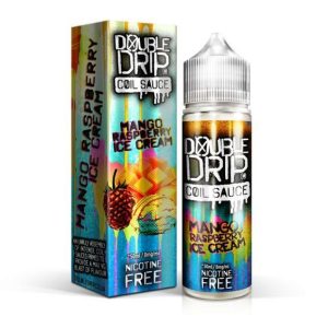 Mango Raspberry Ice Cream DOUBLE DRIP Coil Sauce Shortfill 50ml