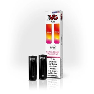 Lemon Cherry Passionfruit IVG Air Pods 2 pack
