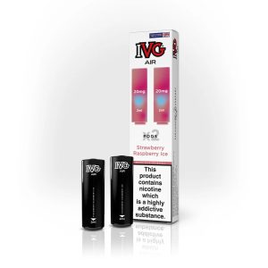 Strawberry Raspberry Ice IVG Air Pods 2 pack