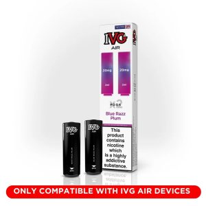 Blue Razz Plum IVG Air Pods 2 pack