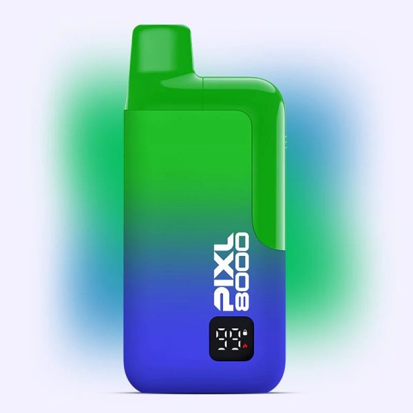 Pixl 8000 Vape Kit 20mg Blue Razz Lemonade