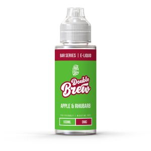 Apple Rhubarb OHM BREW Double Brew 100ml Shortfill