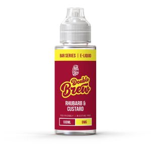 Rhubarb & Custard OHM BREW Double Brew 100ml Shortfill