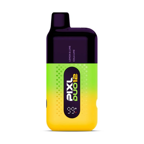 PIXL Duo 12 6K Disposable Vape Kit lime edition