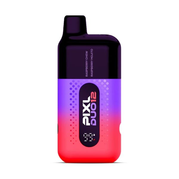 PIXL Duo 12 6K Disposable Vape Kit Raspberry Edition