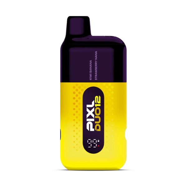 PIXL Duo 12 6K Disposable Vape Kit Yellow edition