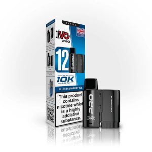 IVG Pro 12 Pod & Refill Blue Raspberry Ice