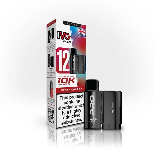 IVG Pro 12 Pod & Refill Fizzy Cherry